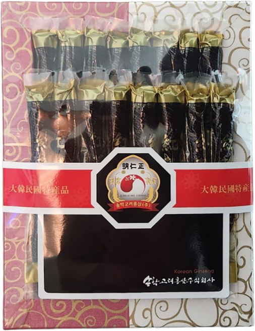 금산인삼 수삼 명절선물세트 비단홍삼정과 700g 낱개포장 18뿌리내외, 600g, 1개