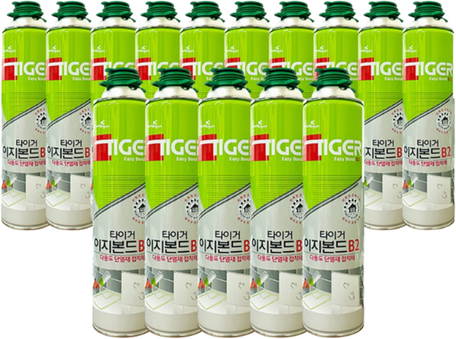 승현 타이거 폼본드 단열재 접착 1박스 건용, 15개