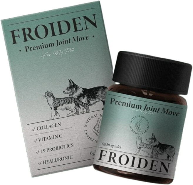 프로이덴 강아지 관절 활액 영양제 고관절 슬개골 탈구 윤활제 1기 2기 3기, 4박스, 관절+장건강, 30회분 - 쿠팡