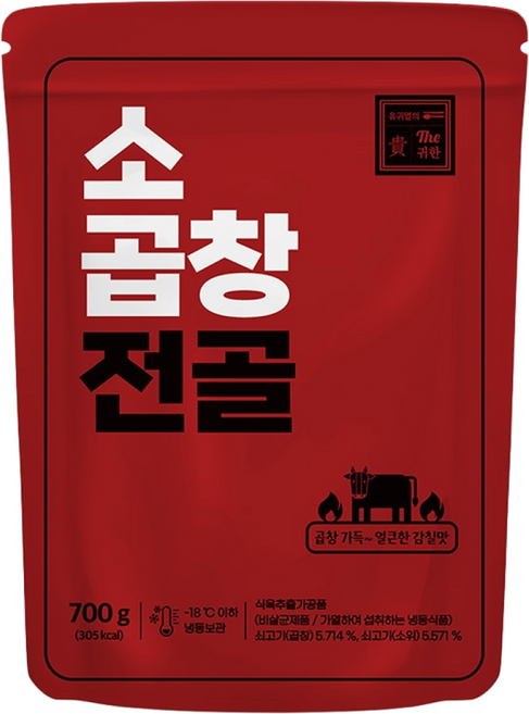 유귀열 소곱창전골, 1kg, 3개