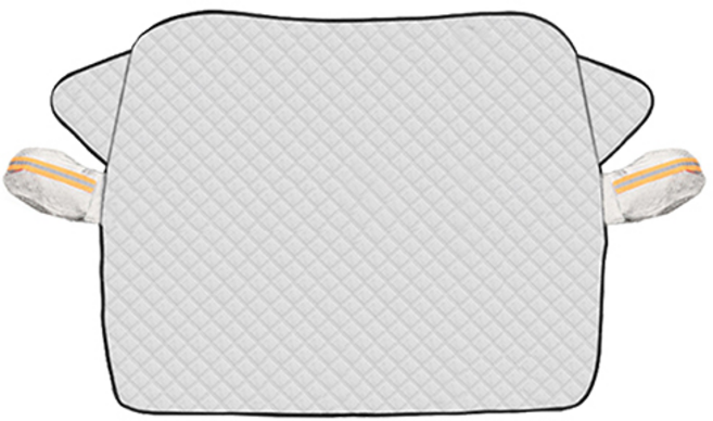 소소147 차량용 앞유리 사계절 커버 덮개 차박 햇빛가리개, 실버