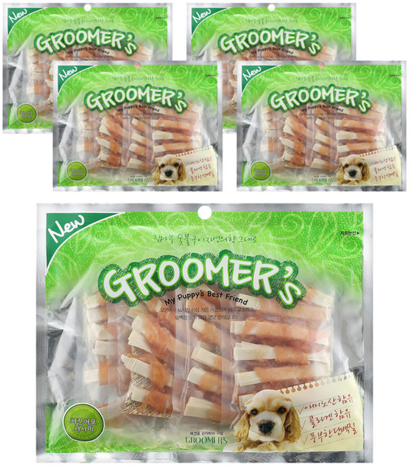 그루머스 사사미, 치킨어포, 5개, 400g