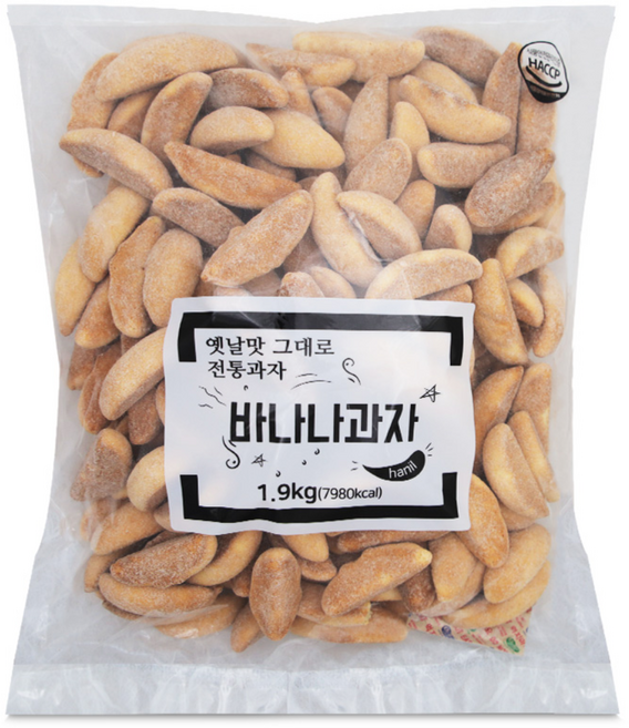 한일식품 바나나과자, 1.9kg, 1개