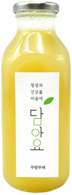 담아요 수제 레몬착즙청, 630g, 1개, 국산유리병