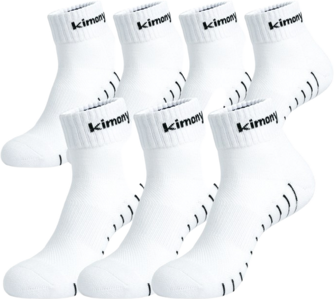 키모니 30수 남성 고급 스포츠양말 KSS501 7족세트, M5, 7개