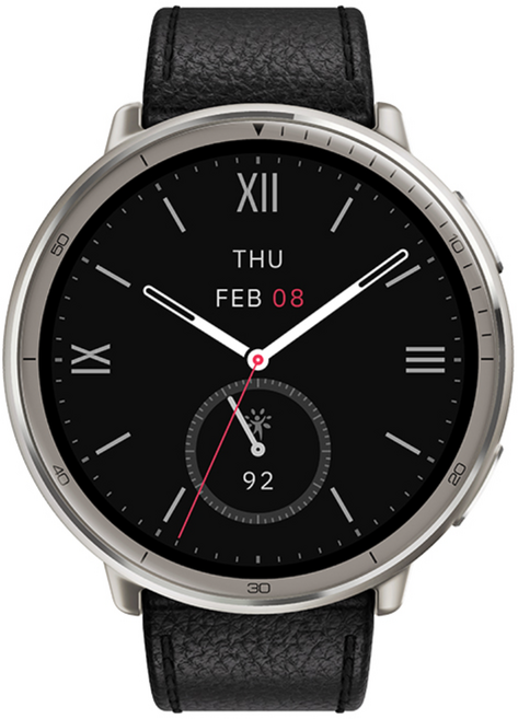 어메이즈핏 스마트워치 ACTIVE 2 프리미엄, GPS + 블루투스, 4.39cm, 블랙