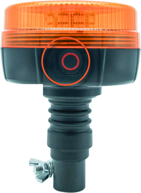 JG-1002 중장비 굴삭기 농기계 드텍터 지게차 LED경광등 ( 꼽는타입), 1개