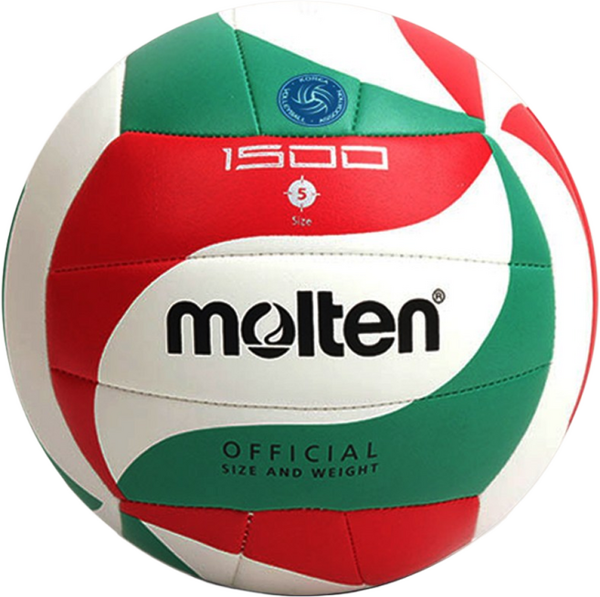 몰텐 V5M2000 배구공 5호, 연습/학교수업용 V5M1500, 1개