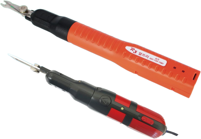 알쓰리 알솎기 전동적과기 무선 열매솎기용 적화 포도 사과 배, 유선 과수용(칼날:대+소)