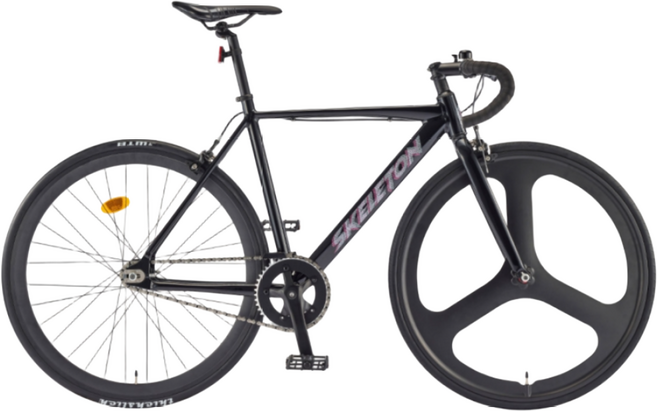 2026년 삼천리 아팔란치아 700C 스켈레톤 픽시자전거, 1개, 165cm, 블랙(440)