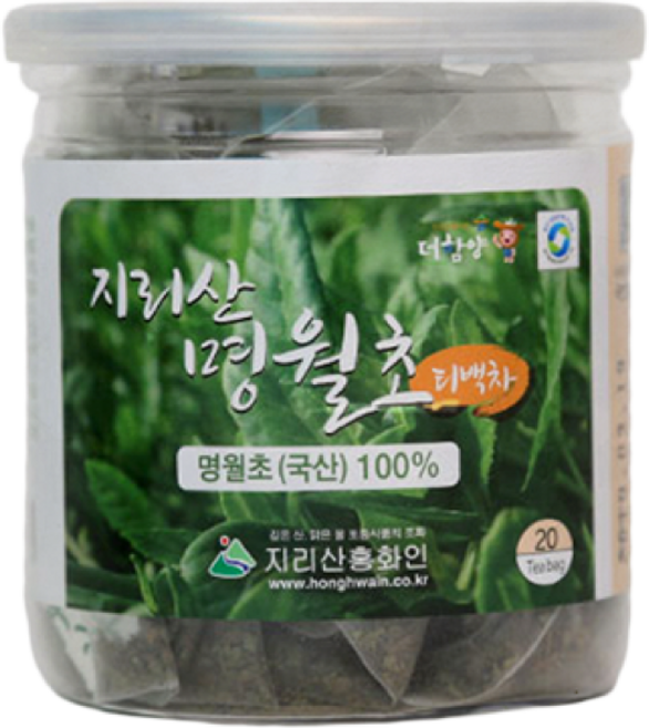 [지리산홍화인] 자연을 담은 명월초 티백 차 22g, 20개입