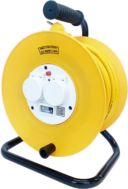 국산 릴선 캠핑릴선 캠핑용 리드선 전기 연장선 20m, 1개