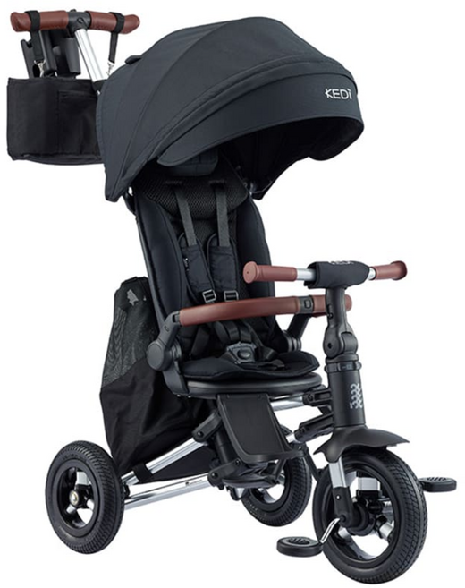 2026년형 삼천리자전거 케디 플러스 유모 자전거, 1개, 블랙
