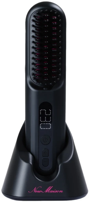 뉴메이슨 청담187 무선 브러쉬 스타일러 + 브러쉬 툴, 단품, 블랙 - 쿠팡
