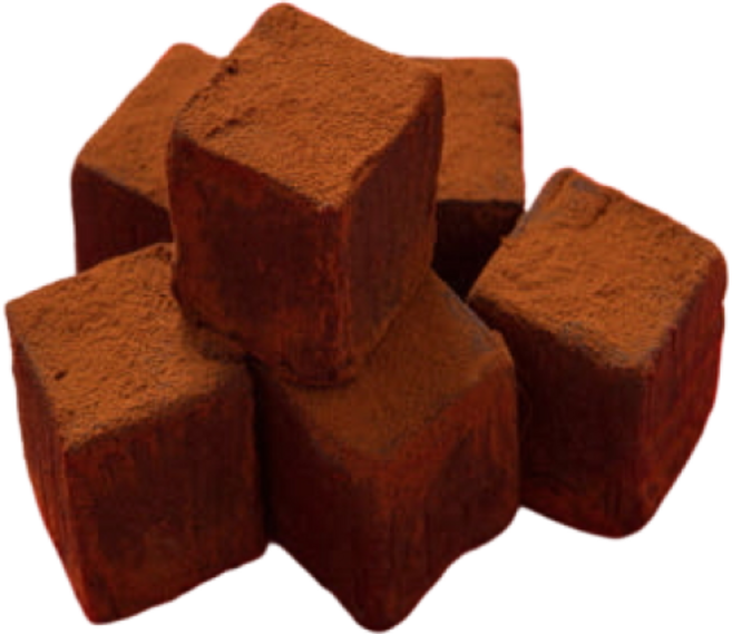 파베 생초콜릿 와쇼콜라 큐브 180g 일본 수제 디저트, 1개