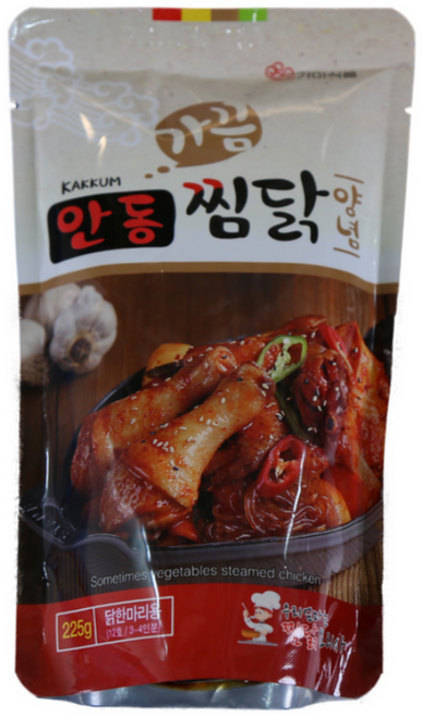 가미 일회용 가끔 안동찜닭양념 225g, 20개