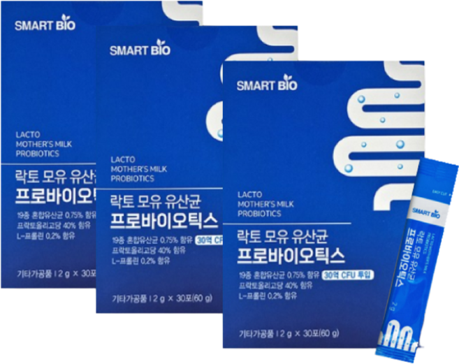 모유 유래 유산균 가루 스틱 분말 가세리 락토바실러스 가성비 프로바이오틱스 식약처 HACCP [마스크팩 구성상품], 3박스, 모유 유래 유산균 3박스, 30회분