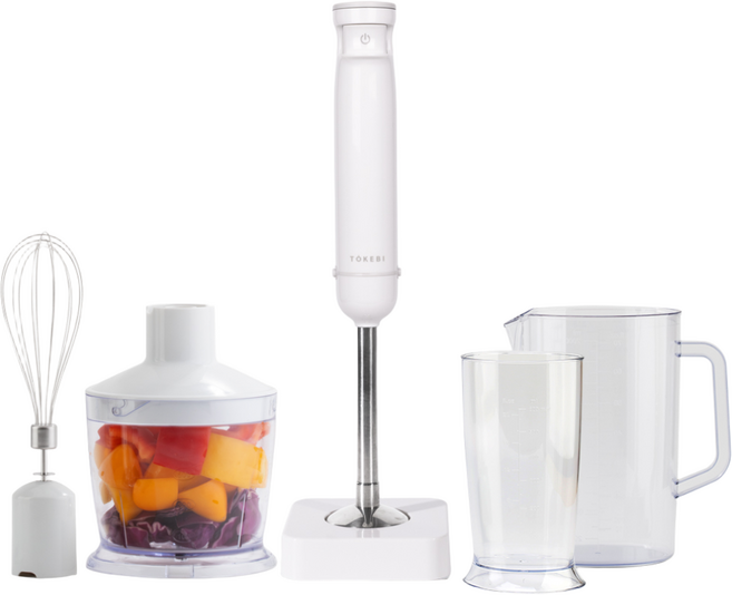 도깨비방망이 퀵앤고 플러스 파워 무선 핸드블렌더 CHB2500 풀구성, 화이트 오트