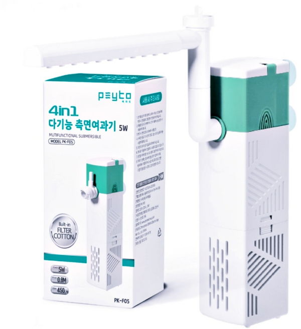 페이토 4in1 다기능 측면여과기 PK-F05 (5와트), 1개