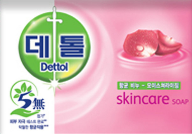 데톨 스킨케어 항균비누 95g 1개