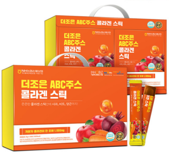 더 ABC 주스 스틱 조은 콜라겐20g X 30포(1620kcal), 30개, 20g