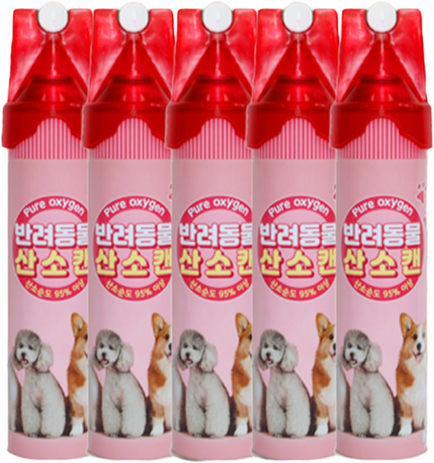 퓨어 반려동물용 산소캔 대용량 816ml, 10개