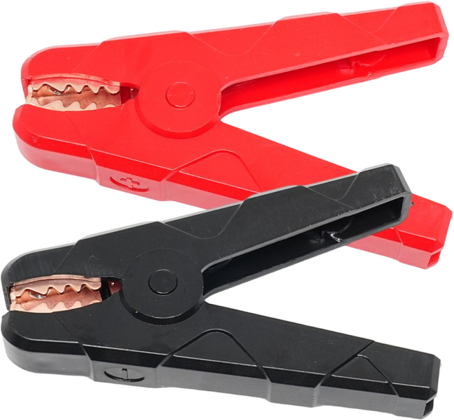 용접 어스 집게 악어 클립 클램프 배터리 연결 2개 세트, 1세트, 500A 2개 1세트