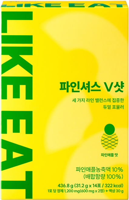 라이킷 파인셔스 브이샷 붓기제거 붓기관리 붓기빼는약 부종약 부종빼기, 1박스, 14회분