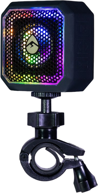 와일드프로 미니 휴대용 방수 블루투스 파티 스피커 자전거 거치대 무료 제공 MT-PBLT Party, 블랙