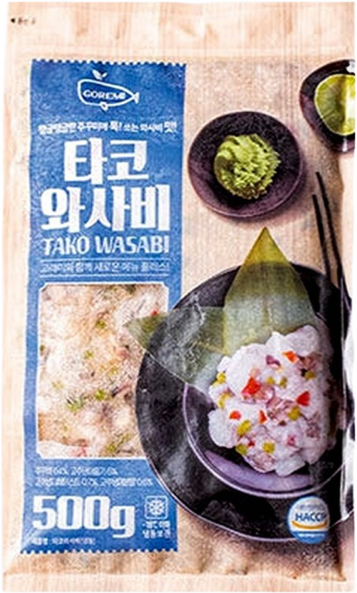 고래미 타코와사비 500g, 1개