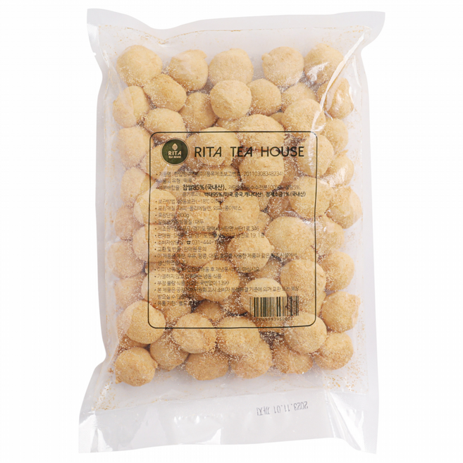 [리타방앗간] 사업자전용 대용량 패키지 [빙수인절미 / 빙수찹쌀떡 ], 한입인절미, 800g, 10개