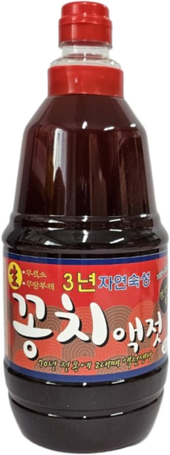 옥진 안가네 3년숙성 국내산 꽁치액젓, 2.2kg, 1개