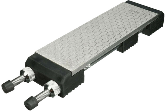 다이아몬드 티타늄 양면 숫돌+숫돌받침대 세트 400방 1000방 칼갈이 연마석, 다이아몬드 양면숫돌+코이코 숫돌거치대 세트, 1개