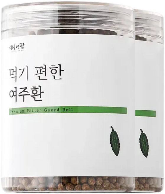 먹기 편한 프리미엄 여주환, 2개, 350g