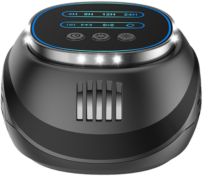 초음파 해충 퇴치기 해충퇴치 쥐 바퀴벌레 개미 좀벌레 모기 초강력 벌레 퇴치기, KM215(블랙)