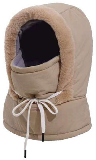 우블리스 겨울 방한 패딩 후드 넥워머