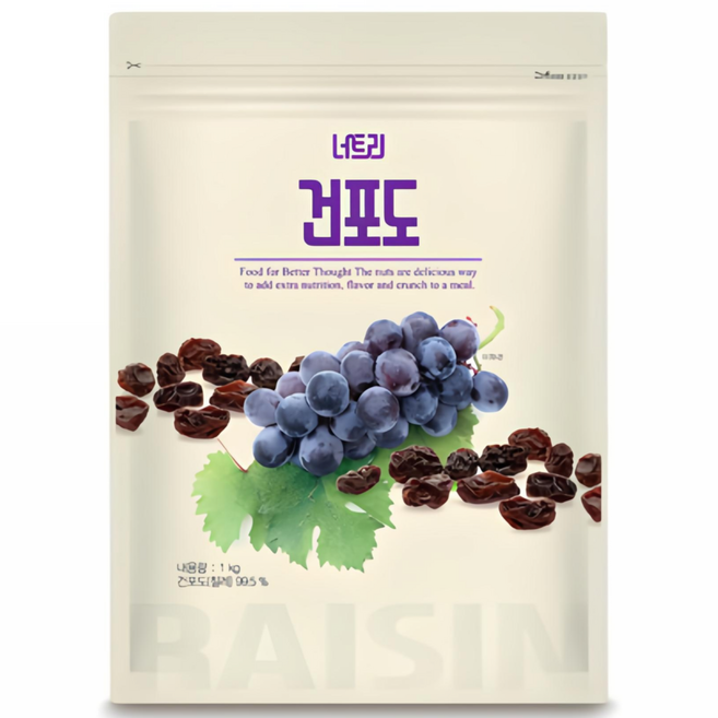 너트리 건포도, 1kg, 1개