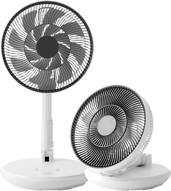 르젠 10인치 접이식 무선 선풍기 BLDC 미니써큘레이터 LZCF-HF70