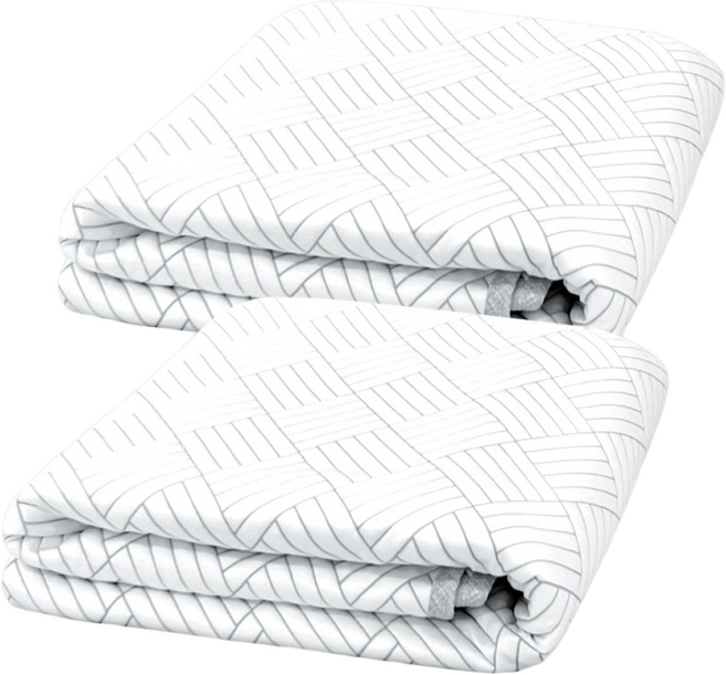 다잘 쿨매트 냉감매트 침대 쿨링 시원한 아이스 냉 여름 쿨패드, 화이트