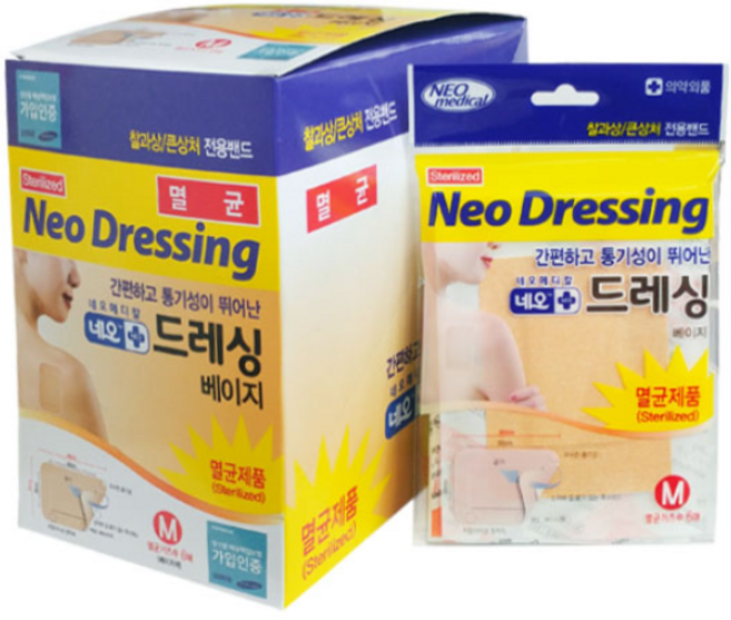 네오드레싱 네오 드레싱밴드 살색 사이즈, 6개입, 10개