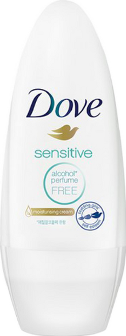 도브 센서티브 롤온 데오드란트, 40ml, 1개