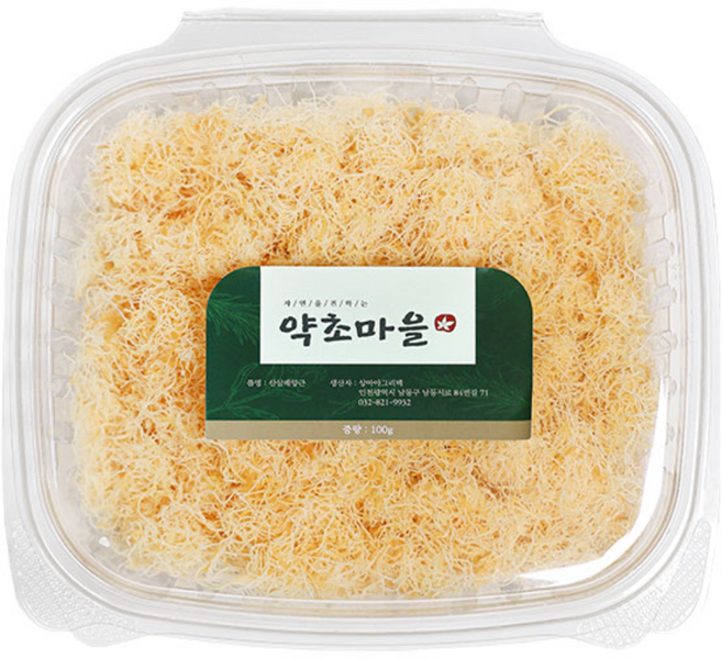 헬스 루트 천종 산삼배양근 생물 생채 생체 100 g 1팩, 2팩