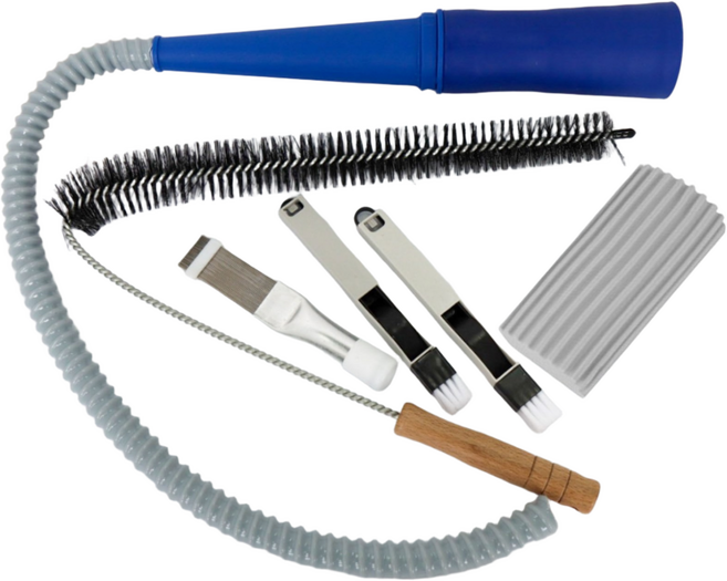 벨론 세탁기 건조기 통풍구 틈새청소 와이드 청소호스 솔 세트, 1세트, 청소호스, 청소브러쉬, 틈새솔2개,먼지스펀지,스텐청소솔