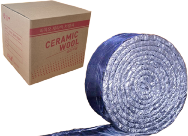 이지하우스 바이오 차열재 세라크울덕트공사 25T ~ 50T 소방단열재 1000도, 차열재 은박 25T x 150 x 7200, 1개