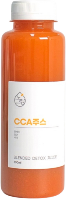 노랑바나나 CCA 주스 100% 착즙 생즙 | 당근 양배추 사과 속편한 밸런스 루틴, 5개, 300ml