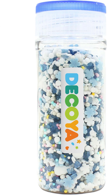 데코야 겨울동화 믹스 셰이프 간편용기 (스프링클/겨울/데코), 2개, 85g