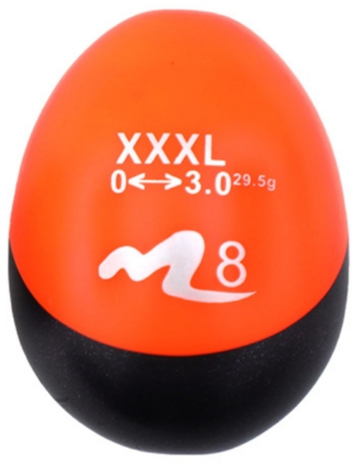 전유동 기울찌 프리미엄 품질보증 M8 끄심바리 원투찌 벵어돔찌 참돔찌 감성돔찌, XXXL, 1개, 형광주황