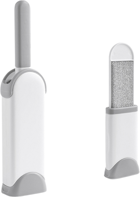 HAM 수동 먼지제거기 반영구돌돌이 털 제거용품, 2개, 그레이