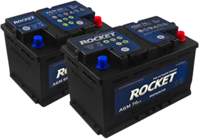 [자동차배터리] 수도권전지역 서울 경기 인천 로케트 배터리 AGM 국산차 전차종, 1개, AGM70