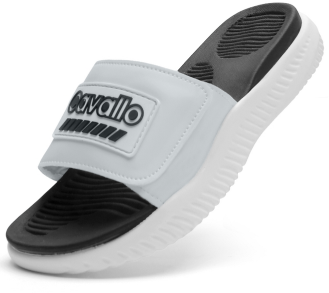 까발로 남녀공용 리커버리 롤링 국내제작 키높이 빅사이즈 벨크로 슬리퍼 이중쿠션 슬라이드 CA034